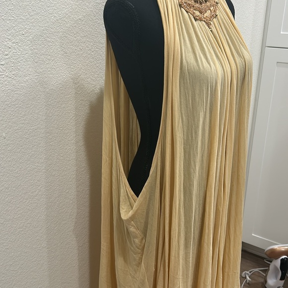 Free People Butter Yellow Beaded
Tunic Top - - Picture 3 of 6